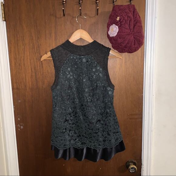 Anthropologie lace knit top - Picture 11 of 12